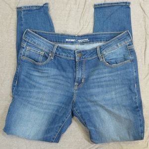 OLD NAVY Low Rise SKINNY ROCKSTAR Denim Jeans 12